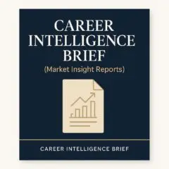 Career Intelligence Brief (Market Insight Reports)